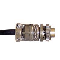 Cáp Cảm Biến / Cáp Bộ Chuyển Động Amphenol, MIL-C-5015, 2 đầu nối, IP-50, BNC đực, cáp đồng trục, RG 58, màu đen, vỏ PVC, dài 5 ft. Amphenol Wilcoxon R6-2-J5A-5