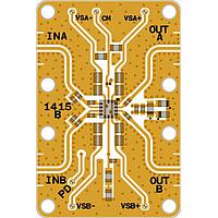 Bộ Khuếch Đại Nhiễu Thấp, Bộ Khuếch Đại LMH5401IRMST [PCB: 1415] SE sang Đa Hợp, Độ Lợi Bằng 1 (Hướng Vào Dưới của PCB 1415) Bộ Điều Khiển Bù Áp Khuyến Nghị: XM-C6H8-0609D-SP Quantic X-Microwave XM-C6H7-0609D