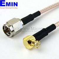 Cáp SMA Male - RA MCX Plug Fairview FMC0217315LF (RG-316 Coax; 3 GHz )