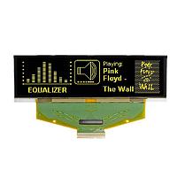 Màn hình OLED 3.1 inch OLED màu vàng 256 x 64 điểm ảnh DISPLAY VISIONS EA W256064-XALG