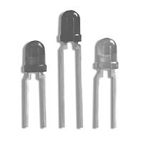 Đèn LED Đơn Màu Vàng Khuếch Tán 585nm 3.6mcd Góc Vuông Broadcom HLMP-1401-D00A2