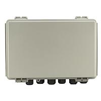 Vỏ Poly PBT Blend; với ray DIN và 8 lỗ có đầu nối và lỗ thông khí; Kích thước ngoài: 11.99 in x 7.99 in x 5.22 in; Kích thước trong: 11.01 in x 7.02 in x 4.62 in Banner Engineering BWA-DEK-002