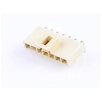Molex 105313-2807 Headers & Wire Housings NANO-FIT HDR RA SGL 7CKT G+lube WHT