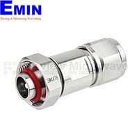 Fairview Microwave SM4476 4.1/9.5 Mini DIN Male to N Male Adapter (6 Ghz, IP67 UnMated)