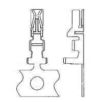 Tiếp điểm NỮ TIẾP ĐIỂM VÀNG 30AWG CUỘN Hirose Electric DF11-30SCFA