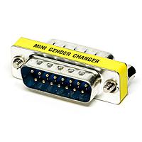 Bộ chuyển đổi D-Sub & Bộ đổi giới tính Bộ đổi giới tính mini 15 chân đực-đực NorComp GCLP15M15M