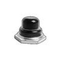 APEM U1654 Boot BLK BOOT W/BLK NUT