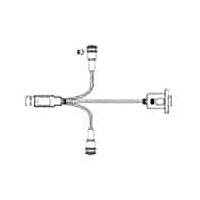 Phụ kiện CBL, DB15 sang USB/IO, nguồn cấp ngoài Omron Automation and Safety V420-WU8X-1M