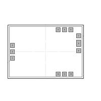 Gói Mẫu Chip RF Mixer 12-Pad Bare Die Analog Devices HMC525A-SX
