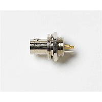 Pomona Electronics 6741 Connectors BNC (F) BULKHEAD RECEPTACLE, ISOLATED GROUND, TEFLON, 75 OHM