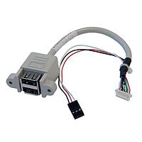 Cáp Chuyển Đổi UART USB 2.0 10P HDR CÁP ĐEN 150MM AAEON UP EP-CBUSB10PFL01