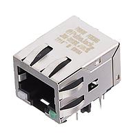 Modular CONN,RJ45,1X1,1GD,1:1,TY NPB Pulse Electronics JKM-0013NL