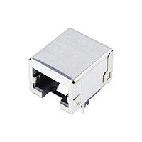 Đầu Nối Modular 8 Chân 8P RA Gắn Lỗ Thru-Hole Có Khiên Đầy Đủ Molex 95622-3981