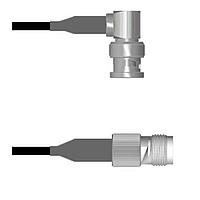 Amphenol Custom Cable Q-0E04J0008006i RF Cable Assemblies BNC-RP/TNC-SJ RG58 6I