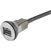 Cáp USB 3.0 har-port USB 3.0 A-A PFT dài 0,5m HARTING 09454521930