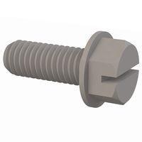 Essentra Components 32W37516100 スロット付き六角ワッシャー スロット付き六角ワッシャースクリュー、3/8-16ねじ、長さ1