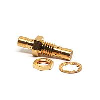 Radiall R114720000 RF Adapters - In Series SMB / BULKHEAD MALE-MALE ADAPTER