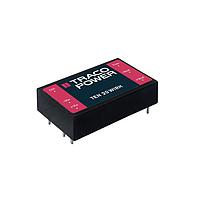TRACO Power TEN 20-11012WIRH 絶縁型 20W 36-160Vin 12V 1670mA、4000 VAC 絶縁、鉄道用、1インチ x 1.6インチ
