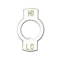 Phụ kiện Máy cắt mạch Đai ốc Nhựa Vòng chữ G Hình tròn Carling Technologies NUT PLSTC G RING RD