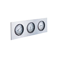 OMEGA PGP-25B-30V/100 U-Clamp Panel Mount Pressure Gauge (Compound Gauge; -15~100psi; 1/4"NPT Male)
