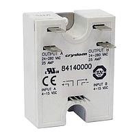 Sensata Technologies - Crydom 84140511 Solid State Relays SSR Relay, Dual, Panel Mount, 660VAC/25A, 17-32VDC In, Instantaneous, Faston