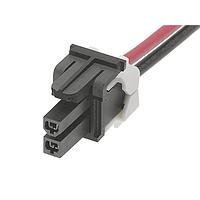 Molex 45135-0203 Discrete Wire Cable Assemblies MiniFit TPA2 2CKT DR 300MM OTS CBLE ASSY
