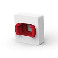 AMP Connectors - TE Connectivity 2311403-3 Caps CAP, SQUARE, RED