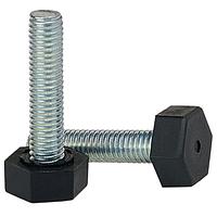 Đế Chân Đệm LDPE Lục Giác M8 x 35mm Essentra Components 499363