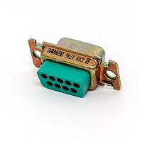 Đầu nối DSUB 9F CRIMP T G50 KẼM Cinch DEMAMT9S