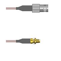 Amphenol Custom Cable Q-0B031000H048i ສາຍສັນຍານ RF BNC-SJB/SMA-SJB G142 48I