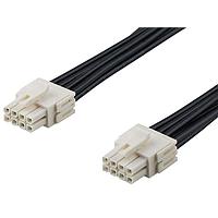 Molex 226199-2043 Discrete Wire Assembly Micro-Fit+ F-to-Micro-Fit+ F OTS Cbl Asmy DR 300mm lgt Tin Plt 4 Ckts Nat