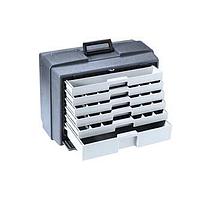 Tủ Hộc Kéo Hộp - Màu Xám với Hộc Kéo Màu Xám Nhạt Flambeau 22060