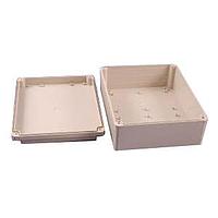 Vỏ kín nhựa ABS 9.84x7.87x3.74" màu xám Hammond Manufacturing RS5705