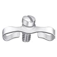 ITT Cannon D20420-136 Lock Screw Flt Hd SST 0.067" clip gap .281" lg D