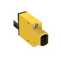 Banner Engineering SM312CV2 光電センサー MINI-BEAM: 可視赤色 650 nm 収束型; 焦点距離: 43 mm; 入力: 10-30 V DC; 出力: バイポーラ: 1 NPN; 1 PNP; 2 m (6.5 ft) ケーブル