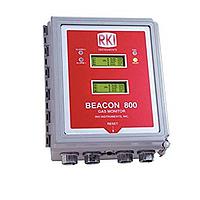 Máy đo khí đơn 4 kênh treo tường RKI Beacon 410A (có báo động đầu ra, tùy chọn khí đo)
