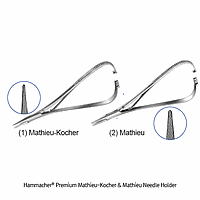 Hammacher HA.HSD005.14 ニードルホルダー、140mm