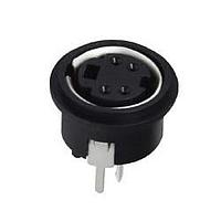 Kycon KMDVLX-8S-N-1 コネクタ MINI-DIN 縦型 8ピン スナップ＆ロック ソケット