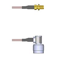 Amphenol Custom Cable Q-2X02D000R010i RF Cable Assemblies SMA-SJB/N-RP G316D 10I
