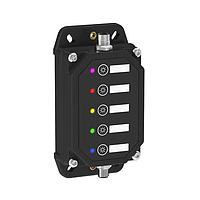 Hộp Điều Khiển Đèn Cảm Ứng, 5 Đầu Ra Không Dây 900MHz, 18-30 VDC, Mô-đun Điều Khiển Cảm Ứng 5 Chạm, Chỉ Dùng Cho Bắc Mỹ Banner Engineering LCA130T5DXN9Q