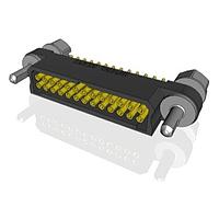 Amphenol Socapex MHDAS2F026YDE50 Connectors Micro HDAS 26 female straight pc tail contacts26 position socket1.27 mm 2 row straight