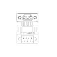 Đầu nối Micro-D D-Sub HOÀN THIỆN ASM- MCK- N1-P-9SRT1A DEUTSCH - TE Connectivity 9-1532247-5