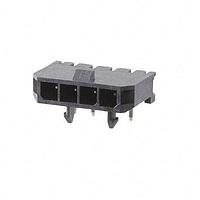 Adam Tech DML-1-04-A-H-T-A Shrouded CONN HEADER R/A 4POS 3MM