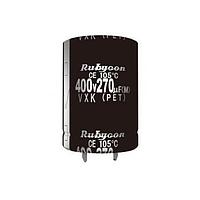 Rubycon 450VXK270MEFCSN25X35 Long Life Aluminum Electrolytic Capacitors LONG LIFE ALUMINUM ELECTROLYTIC CAPACITORS