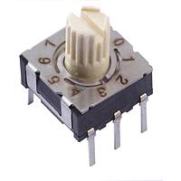 Công tắc quay 10 vị trí lỗ xuyên trục có rãnh CTS Electronic Components 220ADC10