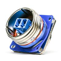 Bộ lắp đặt ổ cắm LC Field Sqr Flange mạ Ni Amphenol FSI LCFTV20NN