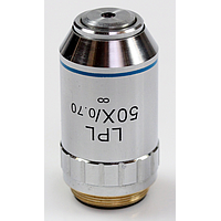 KERN OBB-A1266 ເລນສະເລັດວັດຖຸປະສົງປະກອບກັບແຜ່ນພາບອິນຟິນິຕີ (ບໍ່ມີແຜ່ນກະຈົກຄຸບຄອງ) ສໍາລັບລະດັບການທຳງານທີ່ໃຫຍ່, 50 x / 0,7, (1,95 mm) (ມີການດຶງກັບ)