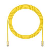 Panduit UTP28CH1MYL Cat 5e Copper Patch Cord, Cat 5e (SD), 28 AWG,