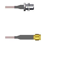 Amphenol Custom Cable Q-1T0680005108i RF Cable Assemblies N-SJB/SMA-SP G316 108I