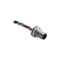 Amphenol LTW M12A-08PMMS-SF8B20 Sensor Cables / Actuator Cables M12 Circular Metric Connector, A Code, Metal, 2A, 08 pins, Male Connector, Male Contact, Hexagonal, Screw Thread, Solder, Receptacle With Cable/Wire, Length 200mm, IP68 / IP69K